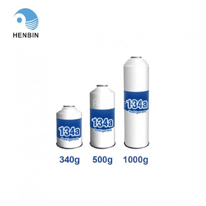 R134A Net. Wt. 1kg Two Slices Can Refrigerant Gas for Car A/C